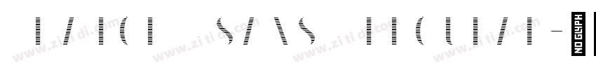 Hatch Sans Regular字体转换